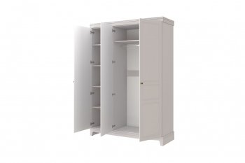 Шкаф 1500 мм распашной ШР-3 Лорето, льняной (БМ) в Ирбите - irbit.mebel-e96.ru