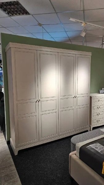 Спальный гарнитур Лорето, модульный, льняной (БМ) в Ирбите - irbit.mebel-e96.ru