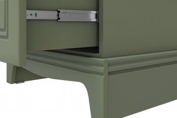 Тумба прикроватная Лорето зеленый самшит (БМ) в Ирбите - irbit.mebel-e96.ru