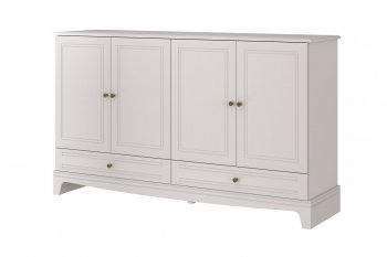 Комод 4 двери 2ящ. Лорето, льняной (БМ) в Ирбите - irbit.mebel-e96.ru