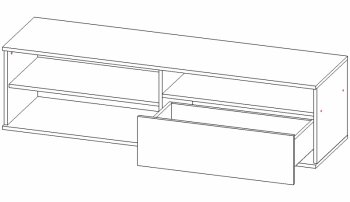 Стенка луксор (АстридМ) в Ирбите - irbit.mebel-e96.ru