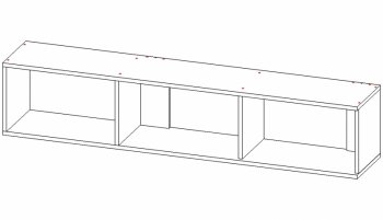 Стенка луксор (АстридМ) в Ирбите - irbit.mebel-e96.ru