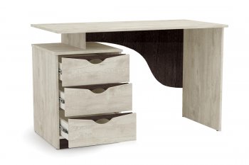 Стол письменный Лючия 33.23 бетон (Олмеко) в Ирбите - irbit.mebel-e96.ru