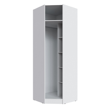 Угловой шкаф Мадрид белый (Текс) в Ирбите - irbit.mebel-e96.ru