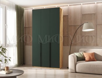 Шкаф 1200 мм Марвэл крафт/грин (Миф) в Ирбите - irbit.mebel-e96.ru