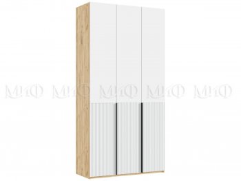 Шкаф 1200 мм Марвэл с доп. ящиками, крафт/белый (Миф) в Ирбите - irbit.mebel-e96.ru