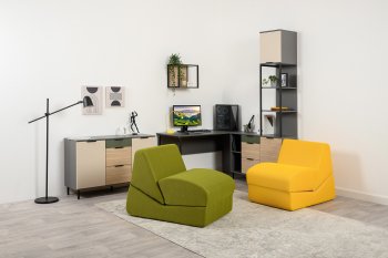 Кресло Марвэл серка желтая (Моби) в Ирбите - irbit.mebel-e96.ru