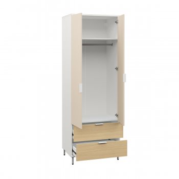 Шкаф 800 мм Марвэл 16.317.02 бел. (Моби) в Ирбите - irbit.mebel-e96.ru