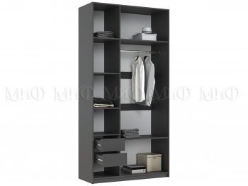 Шкаф 1200 мм Марвэл графит (Миф) в Ирбите - irbit.mebel-e96.ru