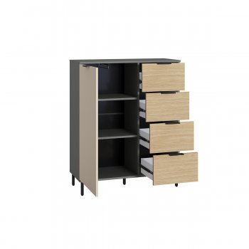 Комод Марвэл 16.234.01 сер (Моби) в Ирбите - irbit.mebel-e96.ru