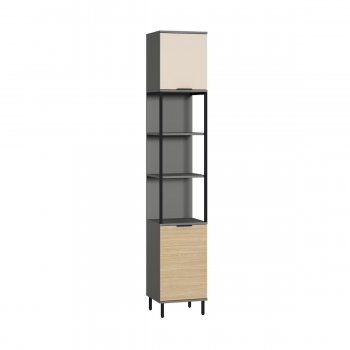 Стеллаж Марвэл 16.426 сер (Моби) в Ирбите - irbit.mebel-e96.ru