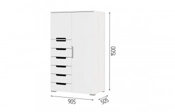 Комод-шкаф Миа КМ 053 (СтендМ) в Ирбите - irbit.mebel-e96.ru