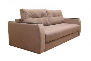 Диван Милан 3, НПБ, ткань Монако 02 (какао) (Хит Диван) в Ирбите - irbit.mebel-e96.ru