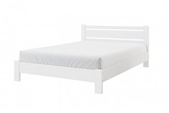 Кровать из массива Милс белый античный (БМ) в Ирбите - irbit.mebel-e96.ru