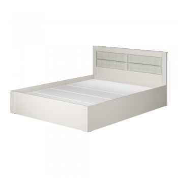 Кровать двуспальная Монако КР-16 кашемир (БТС) в Ирбите - irbit.mebel-e96.ru