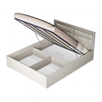 Кровать с подъемным механизмом Монако КР-16 Кашемир (БТС) в Ирбите - irbit.mebel-e96.ru | фото