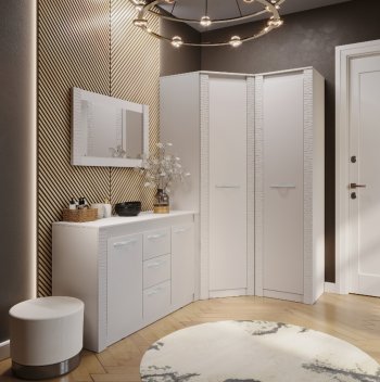 Набор мебели для прихожей Монако Кашемир (модульный) (БТС) в Ирбите - irbit.mebel-e96.ru