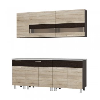 Кухонный гарнитур Монтана 2000 мм (БТС) в Ирбите - irbit.mebel-e96.ru
