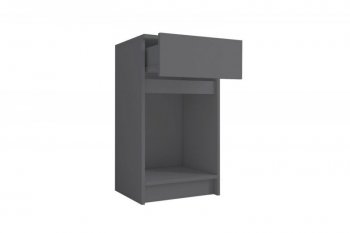 Тумба для обуви с 1ящ. Мори МПТ400 графит (ДСВ) в Ирбите - irbit.mebel-e96.ru