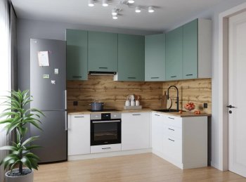 Угловой кухонный гарнитур Муссон 2200*1600 мм Sanvut в Ирбите - irbit.mebel-e96.ru