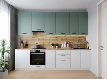 Кухонный гарнитур высокий Муссон 3000 мм (Санвут) в Ирбите - irbit.mebel-e96.ru