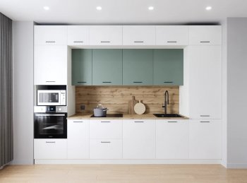 Кухонный гарнитур Муссон 3400 мм (Санвут) в Ирбите - irbit.mebel-e96.ru