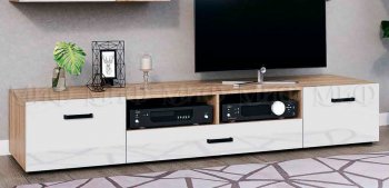 Тумба ТВ Нэнси NEW (2дв.+1ящ.) в Ирбите - irbit.mebel-e96.ru