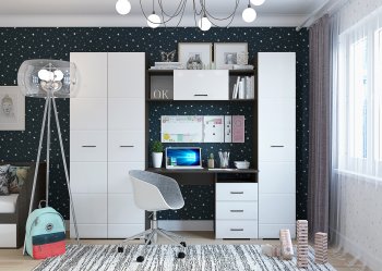 Набор детской мебели Ненси модульный (Гор) в Ирбите - irbit.mebel-e96.ru