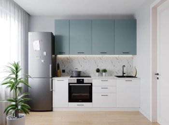 Кухонный гарнитур Ниагара 2200 мм МДФ/ЛДСП (Санвут) в Ирбите - irbit.mebel-e96.ru