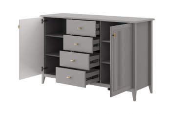 Спальный гарнитур Никеа модульный антрацит (БМ) в Ирбите - irbit.mebel-e96.ru