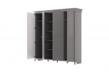 Спальный гарнитур Никеа модульный антрацит (БМ) в Ирбите - irbit.mebel-e96.ru