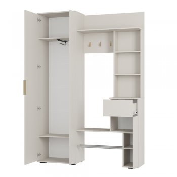 Прихожая Ницца ПР-04 Кашемир (БТС) в Ирбите - irbit.mebel-e96.ru