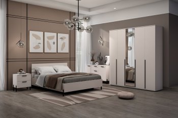Спальный гарнитур Норден кашемир, модульный (Зарон) в Ирбите - irbit.mebel-e96.ru