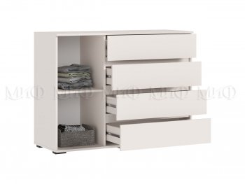 Комод 1 дверь 4 ящика (1200) Норд, кашемир (Миф) в Ирбите - irbit.mebel-e96.ru