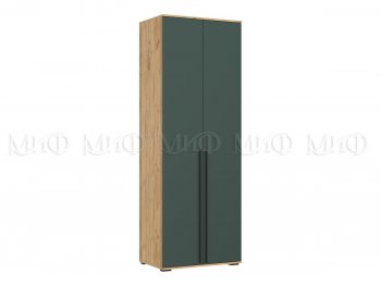 Шкаф 800 мм 2-х ств. Норд крафт/изумруд (Миф) в Ирбите - irbit.mebel-e96.ru