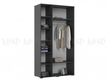 Шкаф 1200 мм 3-х ств. Норд графит/изумруд (Миф) в Ирбите - irbit.mebel-e96.ru