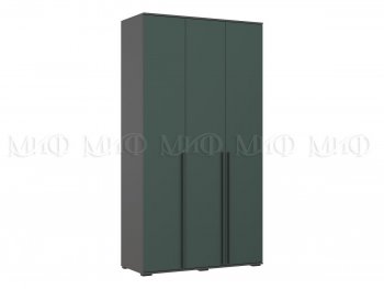 Шкаф 1200 мм 3-х ств. Норд графит/изумруд (Миф) в Ирбите - irbit.mebel-e96.ru