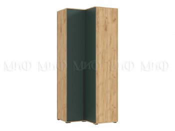 Шкаф угловой Норд крафт/изумруд (Миф) в Ирбите - irbit.mebel-e96.ru
