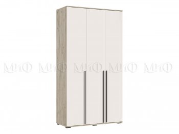 Шкаф 1200 мм 3-х ств. Норд крафт серый/кашемир (Миф) в Ирбите - irbit.mebel-e96.ru
