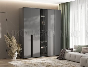Шкаф Норд+ пенал со стеклом (Миф) в Ирбите - irbit.mebel-e96.ru