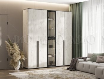 Шкаф Норд+ пенал со стеклом (Миф) в Ирбите - irbit.mebel-e96.ru