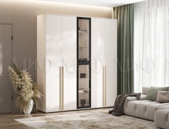 Шкаф Норд+ пенал со стеклом (Миф) в Ирбите - irbit.mebel-e96.ru | фото
