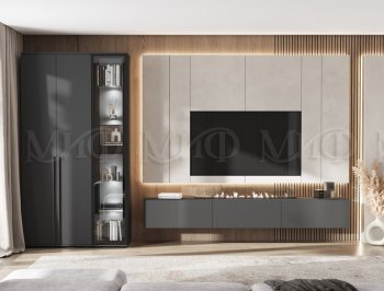 Стенка Норд графит (Миф) в Ирбите - irbit.mebel-e96.ru