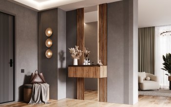 Прихожая+Тумба с зеркалом Норд (Миф) в Ирбите - irbit.mebel-e96.ru