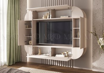 Стенка Норд (Зона ТВ), кашемир (Миф) в Ирбите - irbit.mebel-e96.ru