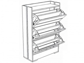 Обувница Ямайка ЯПТ-2 Венге (Текс) в Ирбите - irbit.mebel-e96.ru