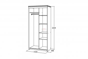 Шкаф-купе 1000 мм Ольга-13 в Ирбите - irbit.mebel-e96.ru