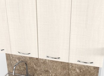 Кухонный гарнитур Ольга прайм 3 1500х2000 мм (Герда) в Ирбите - irbit.mebel-e96.ru