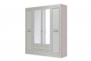 Шкаф 2000 мм Олимп ШР-4 фисташковый (БМ) в Ирбите - irbit.mebel-e96.ru