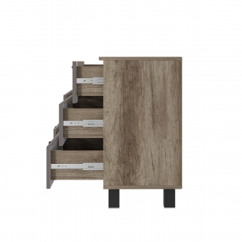 Комод Олива КМ-04 муссон софт (БТС) в Ирбите - irbit.mebel-e96.ru